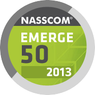 NASSCOM EMERGE 50 (GROWTH CATEGORY) IN YEAR 2013