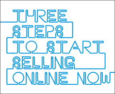 3 steps to start selling online NOW