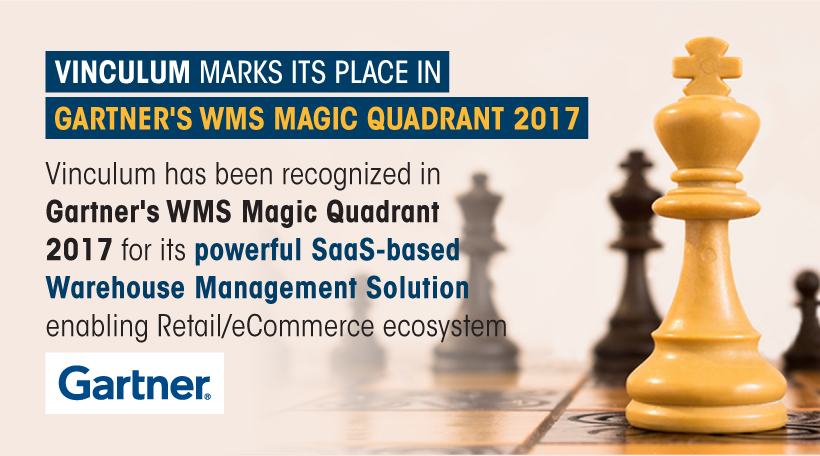 Vinculum featured in Gartner’s 2017 Magic Quadrant – One more reason to trust us as your enabler for MultiChannel growth
