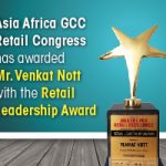 Venkat Nott, Vinculum Group Awarded Retail Leadership Award at Asia Retail Congress, Mumbai